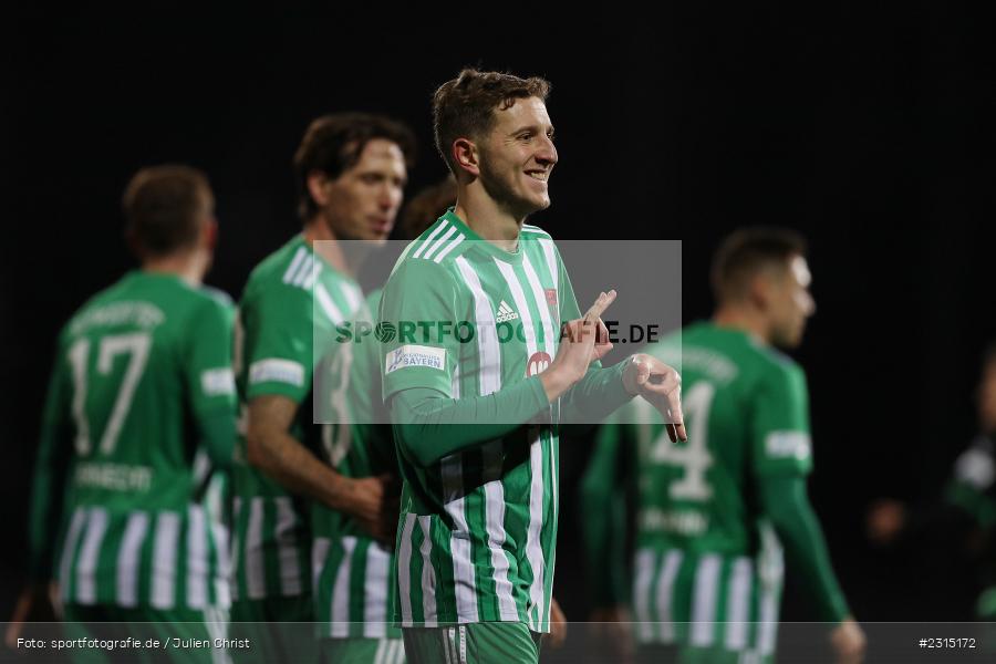 Gestik, Torjubel, Meris Skenderovic, Willy-Sachs-Stadion, Schweinfurt, 23.11.2021, BFV, sport, action, Fussball, November 2021, Saison 2021/2022, 4. Liga, Regionalliga Bayern, SGF, FCS, SpVgg Greuther Fürth II, 1. FC Schweinfurt 05 - Bild-ID: 2315172