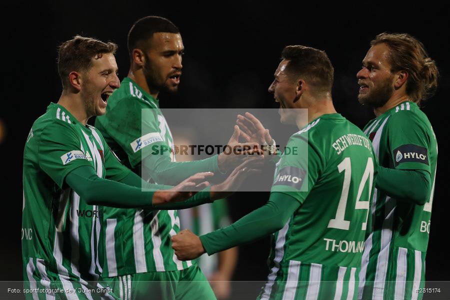 Torjubel, Meris Skenderovic, Willy-Sachs-Stadion, Schweinfurt, 23.11.2021, BFV, sport, action, Fussball, November 2021, Saison 2021/2022, 4. Liga, Regionalliga Bayern, SGF, FCS, SpVgg Greuther Fürth II, 1. FC Schweinfurt 05 - Bild-ID: 2315174