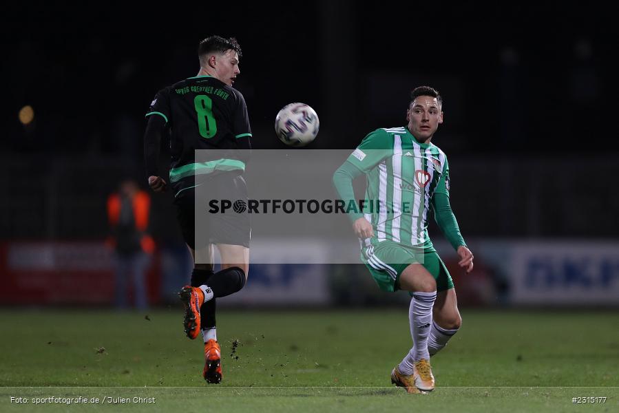 Martin Thomann, Willy-Sachs-Stadion, Schweinfurt, 23.11.2021, BFV, sport, action, Fussball, November 2021, Saison 2021/2022, 4. Liga, Regionalliga Bayern, SGF, FCS, SpVgg Greuther Fürth II, 1. FC Schweinfurt 05 - Bild-ID: 2315177 Martin Thomann, Willy-Sachs-Stadion, Schweinfurt, 23.11.2021, BFV, sport, action, Fussball, November 2021, Saison 2021/2022, 4. Liga, Regionalliga Bayern, SGF, FCS, SpVgg Greuther Fürth II, 1. FC Schweinfurt 05 - Bild-ID: 2315177