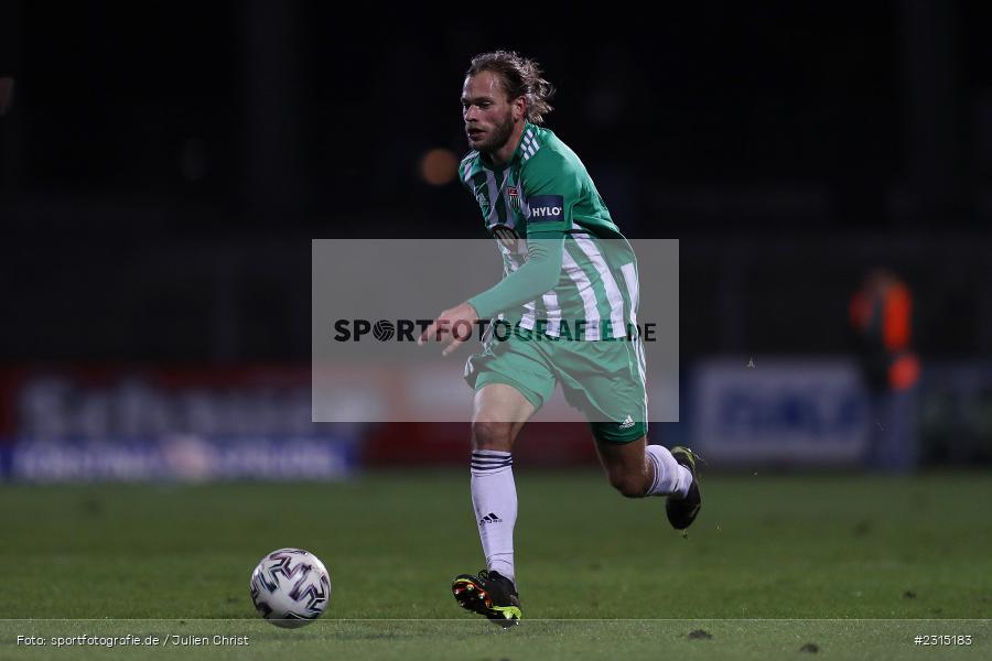 Kristian Böhnlein, Willy-Sachs-Stadion, Schweinfurt, 23.11.2021, BFV, sport, action, Fussball, November 2021, Saison 2021/2022, 4. Liga, Regionalliga Bayern, SGF, FCS, SpVgg Greuther Fürth II, 1. FC Schweinfurt 05 - Bild-ID: 2315183