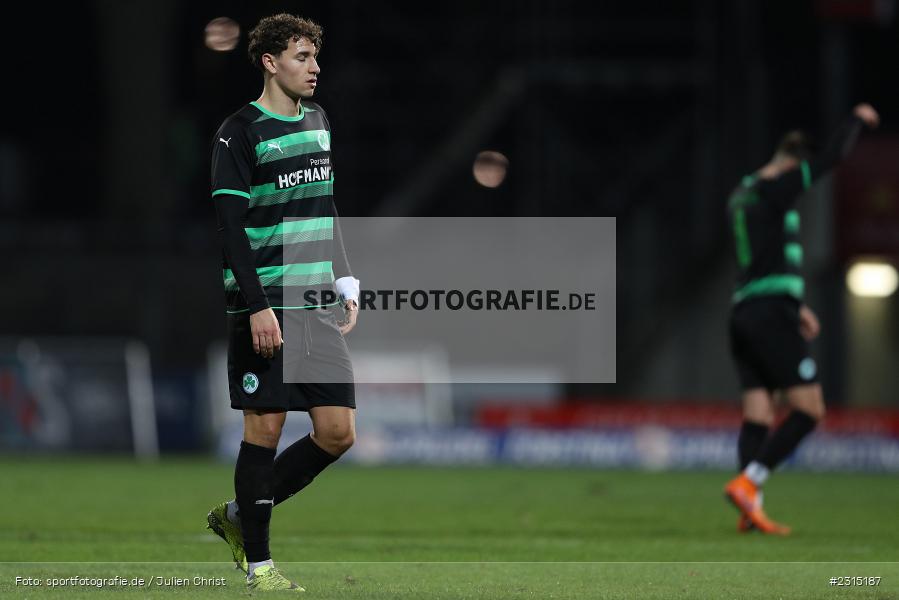 Lukas Ahrend, Willy-Sachs-Stadion, Schweinfurt, 23.11.2021, BFV, sport, action, Fussball, November 2021, Saison 2021/2022, 4. Liga, Regionalliga Bayern, SGF, FCS, SpVgg Greuther Fürth II, 1. FC Schweinfurt 05 - Bild-ID: 2315187 Lukas Ahrend, Willy-Sachs-Stadion, Schweinfurt, 23.11.2021, BFV, sport, action, Fussball, November 2021, Saison 2021/2022, 4. Liga, Regionalliga Bayern, SGF, FCS, SpVgg Greuther Fürth II, 1. FC Schweinfurt 05 - Bild-ID: 2315187