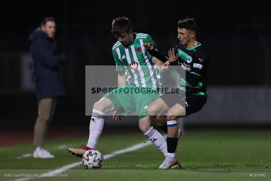 Kevin Fery, Willy-Sachs-Stadion, Schweinfurt, 23.11.2021, BFV, sport, action, Fussball, November 2021, Saison 2021/2022, 4. Liga, Regionalliga Bayern, SGF, FCS, SpVgg Greuther Fürth II, 1. FC Schweinfurt 05 - Bild-ID: 2315190 Kevin Fery, Willy-Sachs-Stadion, Schweinfurt, 23.11.2021, BFV, sport, action, Fussball, November 2021, Saison 2021/2022, 4. Liga, Regionalliga Bayern, SGF, FCS, SpVgg Greuther Fürth II, 1. FC Schweinfurt 05 - Bild-ID: 2315190