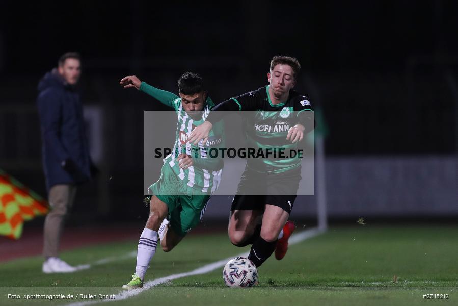 Amar Cekic, Willy-Sachs-Stadion, Schweinfurt, 23.11.2021, BFV, sport, action, Fussball, November 2021, Saison 2021/2022, 4. Liga, Regionalliga Bayern, SGF, FCS, SpVgg Greuther Fürth II, 1. FC Schweinfurt 05 - Bild-ID: 2315212 Amar Cekic, Willy-Sachs-Stadion, Schweinfurt, 23.11.2021, BFV, sport, action, Fussball, November 2021, Saison 2021/2022, 4. Liga, Regionalliga Bayern, SGF, FCS, SpVgg Greuther Fürth II, 1. FC Schweinfurt 05 - Bild-ID: 2315212