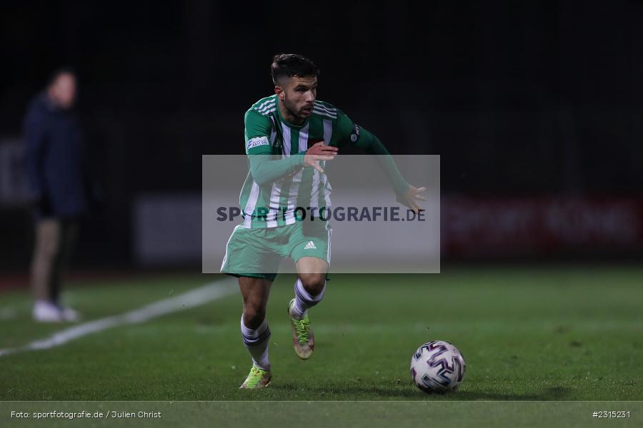 Amar Cekic, Willy-Sachs-Stadion, Schweinfurt, 23.11.2021, BFV, sport, action, Fussball, November 2021, Saison 2021/2022, 4. Liga, Regionalliga Bayern, SGF, FCS, SpVgg Greuther Fürth II, 1. FC Schweinfurt 05 - Bild-ID: 2315231 Amar Cekic, Willy-Sachs-Stadion, Schweinfurt, 23.11.2021, BFV, sport, action, Fussball, November 2021, Saison 2021/2022, 4. Liga, Regionalliga Bayern, SGF, FCS, SpVgg Greuther Fürth II, 1. FC Schweinfurt 05 - Bild-ID: 2315231