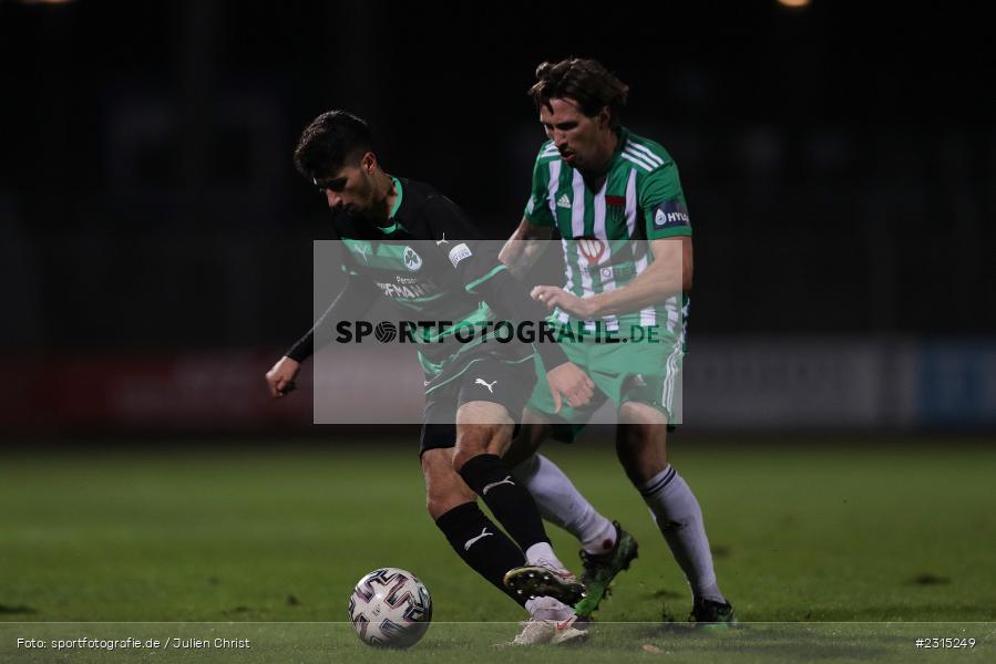 Davide Pisanu, Willy-Sachs-Stadion, Schweinfurt, 23.11.2021, BFV, sport, action, Fussball, November 2021, Saison 2021/2022, 4. Liga, Regionalliga Bayern, SGF, FCS, SpVgg Greuther Fürth II, 1. FC Schweinfurt 05 - Bild-ID: 2315249