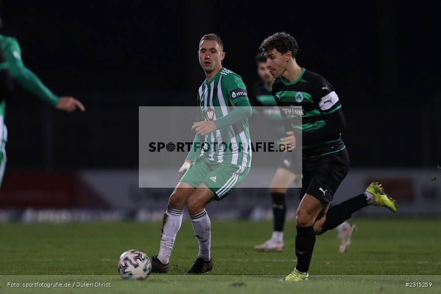 Jannik Schuster, Willy-Sachs-Stadion, Schweinfurt, 23.11.2021, BFV, sport, action, Fussball, November 2021, Saison 2021/2022, 4. Liga, Regionalliga Bayern, SGF, FCS, SpVgg Greuther Fürth II, 1. FC Schweinfurt 05 - Bild-ID: 2315259 Jannik Schuster, Willy-Sachs-Stadion, Schweinfurt, 23.11.2021, BFV, sport, action, Fussball, November 2021, Saison 2021/2022, 4. Liga, Regionalliga Bayern, SGF, FCS, SpVgg Greuther Fürth II, 1. FC Schweinfurt 05 - Bild-ID: 2315259