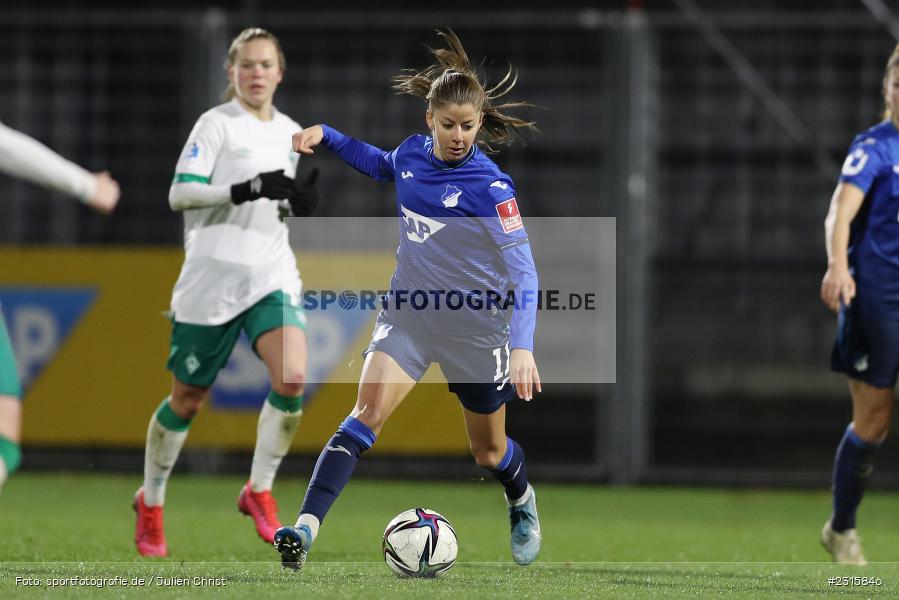 Petra Kocsán, Dietmar-Hopp-Stadion, Sinsheim, 05.12.2021, DFB, sport, action, Fussball, Dezember 2021, Saison 2021/2022, FFBL, FLYERALARM Frauen-Bundesliga, SVW, TSG, SV Werder Bremen, TSG 1899 Hoffenheim - Bild-ID: 2315846 Petra Kocsán, Dietmar-Hopp-Stadion, Sinsheim, 05.12.2021, DFB, sport, action, Fussball, Dezember 2021, Saison 2021/2022, FFBL, FLYERALARM Frauen-Bundesliga, SVW, TSG, SV Werder Bremen, TSG 1899 Hoffenheim - Bild-ID: 2315846