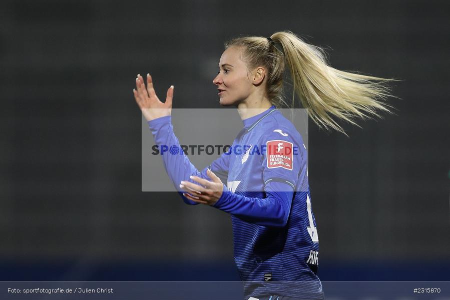 Judith Steinert, Dietmar-Hopp-Stadion, Sinsheim, 05.12.2021, DFB, sport, action, Fussball, Dezember 2021, Saison 2021/2022, FFBL, FLYERALARM Frauen-Bundesliga, SVW, TSG, SV Werder Bremen, TSG 1899 Hoffenheim - Bild-ID: 2315870