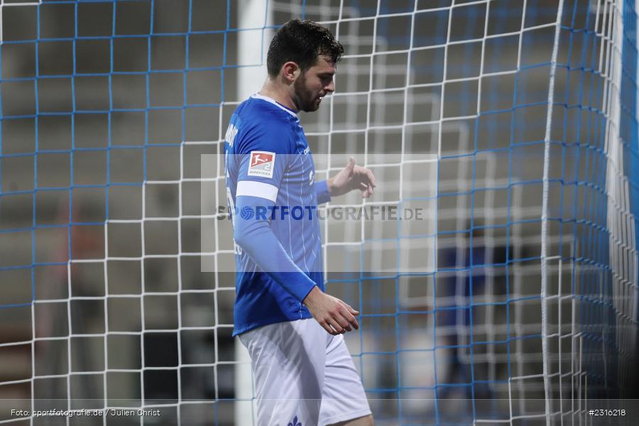 Luca Pfeiffer, Merck-Stadion, Darmstadt, 15.01.2022, DFL, sport, action, Fussball, Januar 2022, Saison 2021/2022, 2. Bundesliga, KSC, SV98, Karlsruher SC, SV Darmstadt 98 - Bild-ID: 2316218
