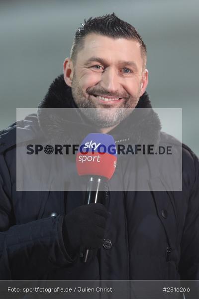 Interview, sky sport, Torsten Mattuschka, Merck-Stadion, Darmstadt, 15.01.2022, DFL, sport, action, Fussball, Januar 2022, Saison 2021/2022, 2. Bundesliga, KSC, SV98, Karlsruher SC, SV Darmstadt 98 - Bild-ID: 2316266