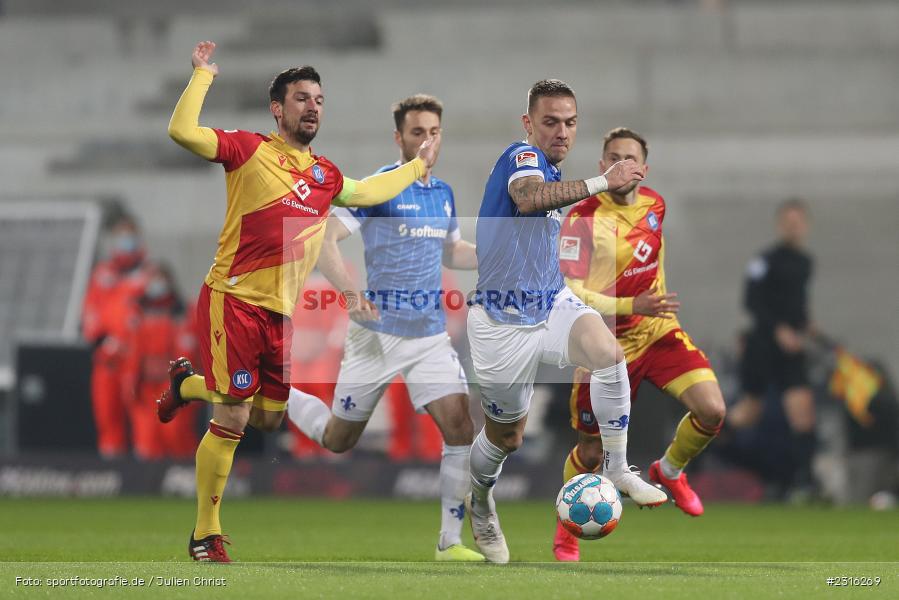 Phillip Tietz, Merck-Stadion, Darmstadt, 15.01.2022, DFL, sport, action, Fussball, Januar 2022, Saison 2021/2022, 2. Bundesliga, KSC, SV98, Karlsruher SC, SV Darmstadt 98 - Bild-ID: 2316269
