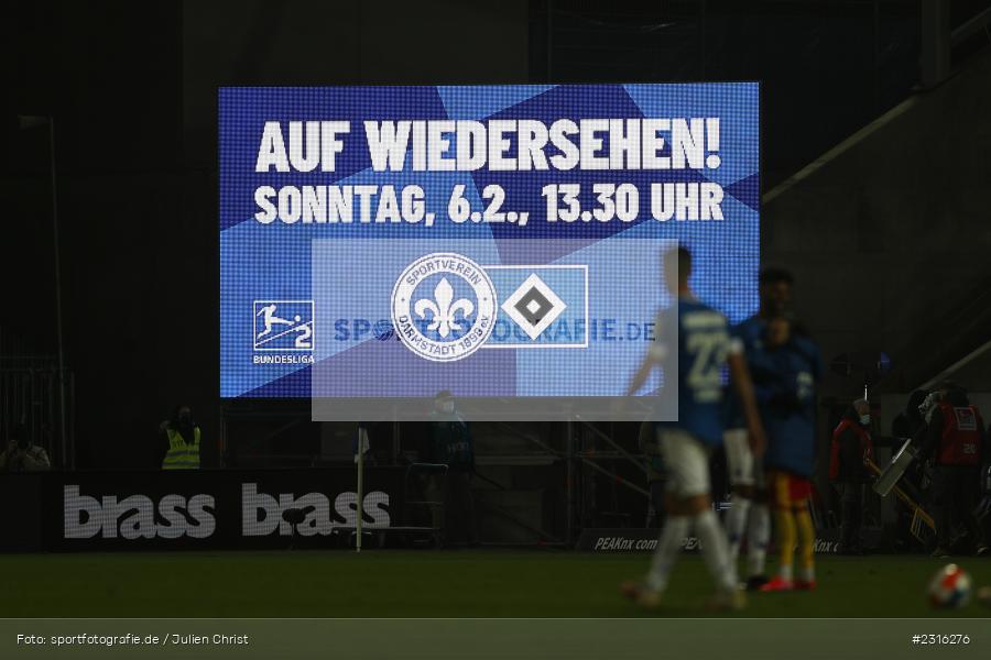 Infotafel, Merck-Stadion, Darmstadt, 15.01.2022, DFL, sport, action, Fussball, Januar 2022, Saison 2021/2022, 2. Bundesliga, KSC, SV98, Karlsruher SC, SV Darmstadt 98 - Bild-ID: 2316276