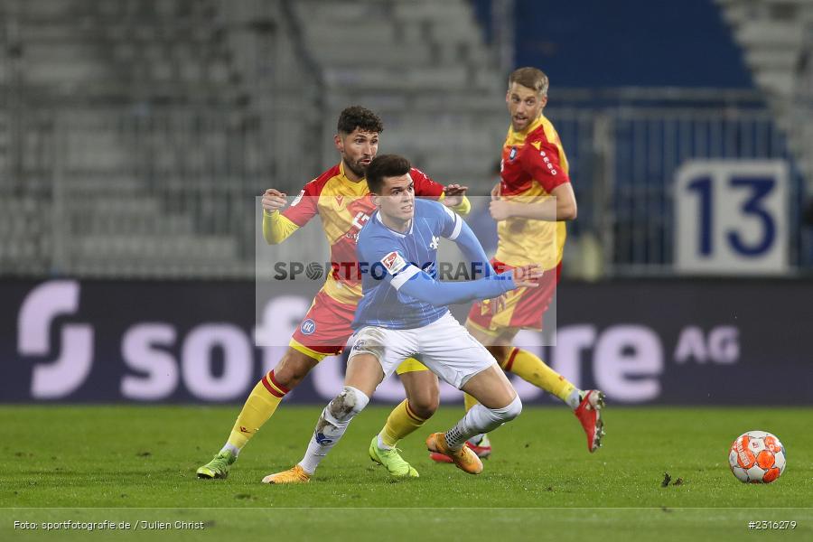 Mathias Honsak, Merck-Stadion, Darmstadt, 15.01.2022, DFL, sport, action, Fussball, Januar 2022, Saison 2021/2022, 2. Bundesliga, KSC, SV98, Karlsruher SC, SV Darmstadt 98 - Bild-ID: 2316279