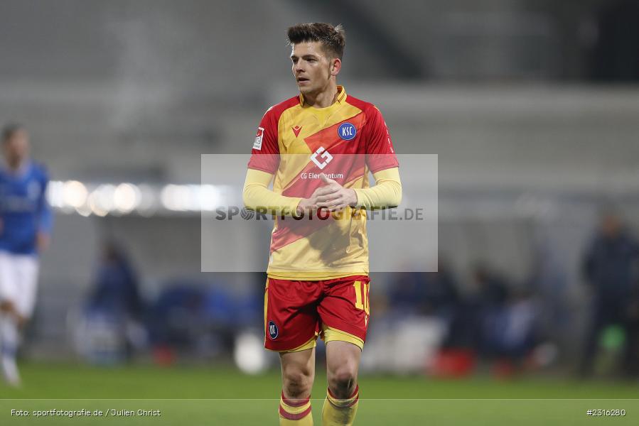 Marvin Wanitzek, Merck-Stadion, Darmstadt, 15.01.2022, DFL, sport, action, Fussball, Januar 2022, Saison 2021/2022, 2. Bundesliga, KSC, SV98, Karlsruher SC, SV Darmstadt 98 - Bild-ID: 2316280
