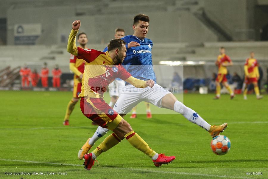 Lucas Cueto, Merck-Stadion, Darmstadt, 15.01.2022, DFL, sport, action, Fussball, Januar 2022, Saison 2021/2022, 2. Bundesliga, KSC, SV98, Karlsruher SC, SV Darmstadt 98 - Bild-ID: 2316288