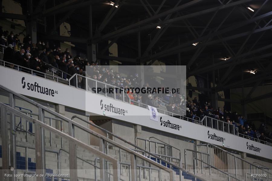 Zuschauer, Merck-Stadion, Darmstadt, 15.01.2022, DFL, sport, action, Fussball, Januar 2022, Saison 2021/2022, 2. Bundesliga, KSC, SV98, Karlsruher SC, SV Darmstadt 98 - Bild-ID: 2316310