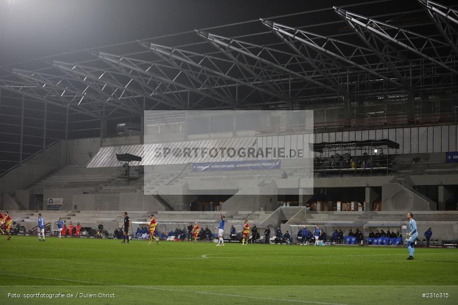 Tribüne, Spielszene, Merck-Stadion, Darmstadt, 15.01.2022, DFL, sport, action, Fussball, Januar 2022, Saison 2021/2022, 2. Bundesliga, KSC, SV98, Karlsruher SC, SV Darmstadt 98 - Bild-ID: 2316315