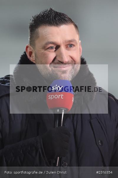 Interview, sky sport, Torsten Mattuschka, Merck-Stadion, Darmstadt, 15.01.2022, DFL, sport, action, Fussball, Januar 2022, Saison 2021/2022, 2. Bundesliga, KSC, SV98, Karlsruher SC, SV Darmstadt 98 - Bild-ID: 2316354
