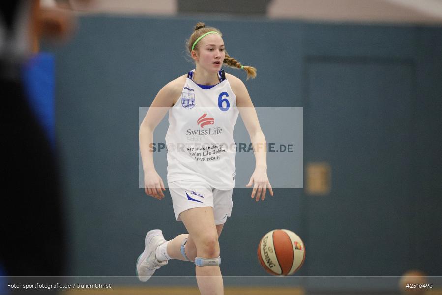 Vanessa Gorr, Hans-Wilhelm-Renkhoff-Halle, Marktheidenfeld, 22.01.2022, 20158, sport, action, Basketball, Januar 2022, Saison 2021/2022, Regionalliga Damen HR-Nord, Regionalliga Südost, RBGB, TVM, Regensburg Baskets, TV Marktheidenfeld - Bild-ID: 2316495