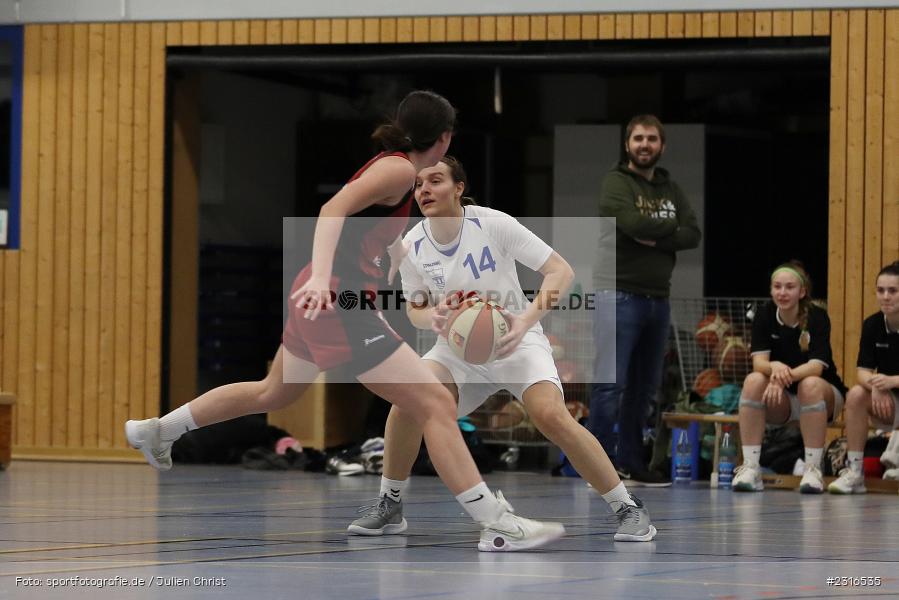 Maike Herrmann, Hans-Wilhelm-Renkhoff-Halle, Marktheidenfeld, 22.01.2022, 20158, sport, action, Basketball, Januar 2022, Saison 2021/2022, Regionalliga Damen HR-Nord, Regionalliga Südost, RBGB, TVM, Regensburg Baskets, TV Marktheidenfeld - Bild-ID: 2316535