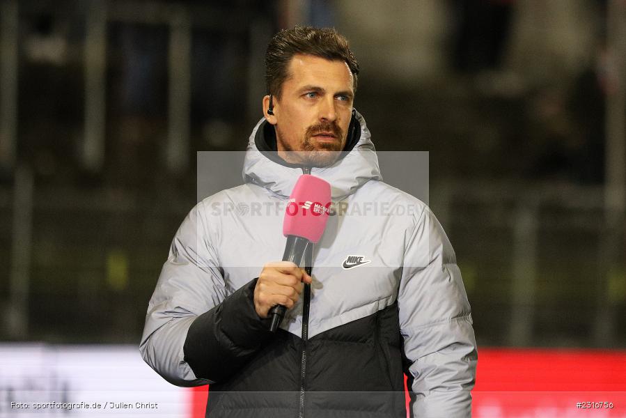 Interview, Thomas Stamm, FLYERALARM Arena, Würzburg, 28.01.2022, DFL, sport, action, Fussball, Januar 2022, Saison 2021/2022, 3. Liga, SCF, FWK, SC Freiburg II, FC Würzburger Kickers - Bild-ID: 2316756 Interview, Thomas Stamm, FLYERALARM Arena, Würzburg, 28.01.2022, DFL, sport, action, Fussball, Januar 2022, Saison 2021/2022, 3. Liga, SCF, FWK, SC Freiburg II, FC Würzburger Kickers - Bild-ID: 2316756