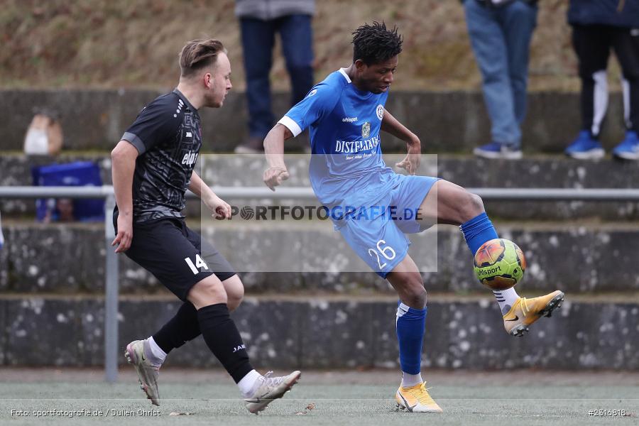 Essa Ganes, Sepp-Endres-Sportanlage, Würzburg, 29.01.2022, BFV, sport, action, Fussball, Januar 2022, Saison 2021/2022, Landesfreundschaftsspiele, Verbandsliga Würrtemberg, Bayernliga Nord, FSV, WFV, FSV Hollenbach, Würzburger FV - Bild-ID: 2316818