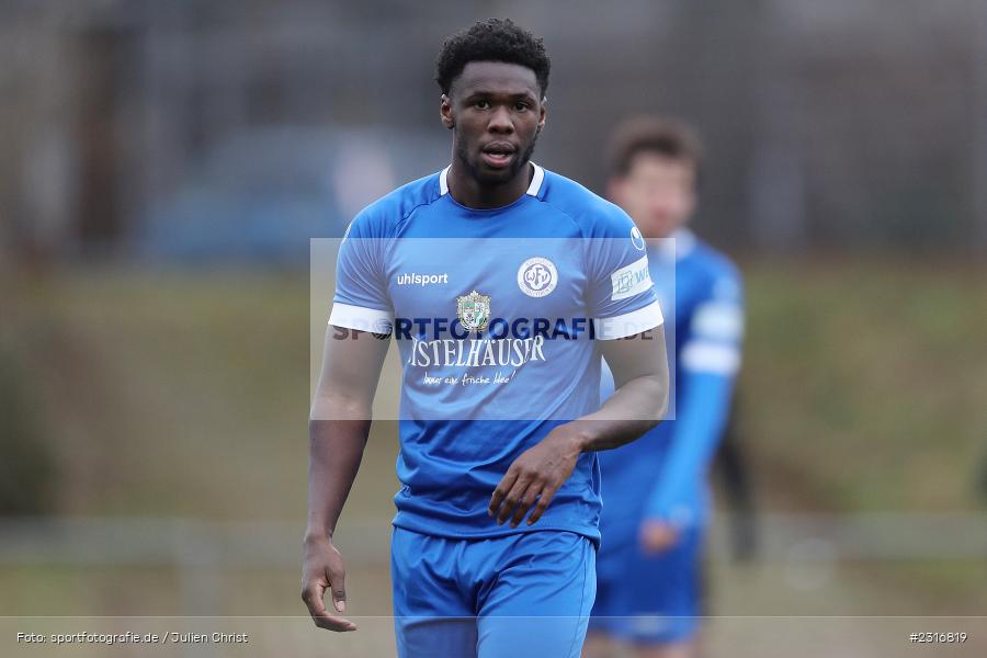 Jayson Tuda, Sepp-Endres-Sportanlage, Würzburg, 29.01.2022, BFV, sport, action, Fussball, Januar 2022, Saison 2021/2022, Landesfreundschaftsspiele, Verbandsliga Würrtemberg, Bayernliga Nord, FSV, WFV, FSV Hollenbach, Würzburger FV - Bild-ID: 2316819