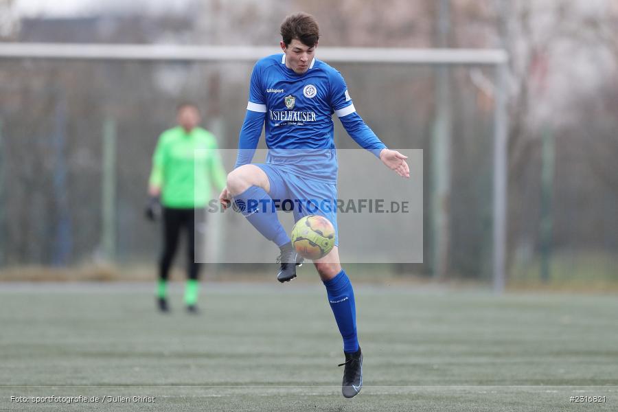 Philipp Hausmann, Sepp-Endres-Sportanlage, Würzburg, 29.01.2022, BFV, sport, action, Fussball, Januar 2022, Saison 2021/2022, Landesfreundschaftsspiele, Verbandsliga Würrtemberg, Bayernliga Nord, FSV, WFV, FSV Hollenbach, Würzburger FV - Bild-ID: 2316821
