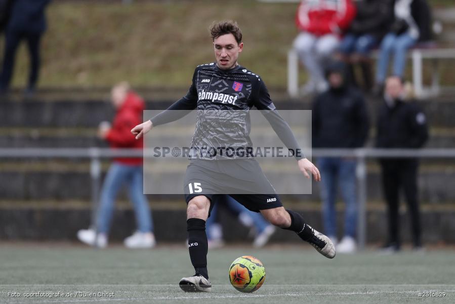 Manuel Hofmann, Sepp-Endres-Sportanlage, Würzburg, 29.01.2022, BFV, sport, action, Fussball, Januar 2022, Saison 2021/2022, Landesfreundschaftsspiele, Verbandsliga Würrtemberg, Bayernliga Nord, FSV, WFV, FSV Hollenbach, Würzburger FV - Bild-ID: 2316829