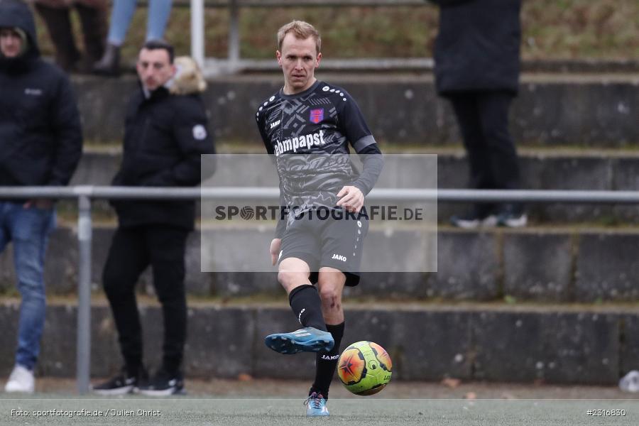 Philipp Volkert, Sepp-Endres-Sportanlage, Würzburg, 29.01.2022, BFV, sport, action, Fussball, Januar 2022, Saison 2021/2022, Landesfreundschaftsspiele, Verbandsliga Würrtemberg, Bayernliga Nord, FSV, WFV, FSV Hollenbach, Würzburger FV - Bild-ID: 2316830