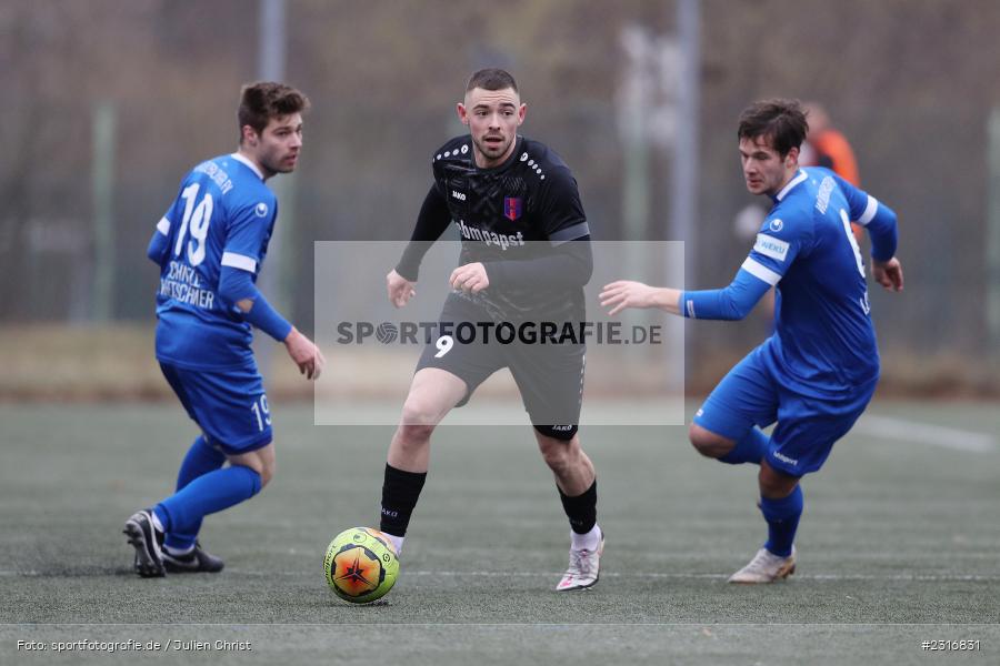 Hannes Scherer, Sepp-Endres-Sportanlage, Würzburg, 29.01.2022, BFV, sport, action, Fussball, Januar 2022, Saison 2021/2022, Landesfreundschaftsspiele, Verbandsliga Würrtemberg, Bayernliga Nord, FSV, WFV, FSV Hollenbach, Würzburger FV - Bild-ID: 2316831