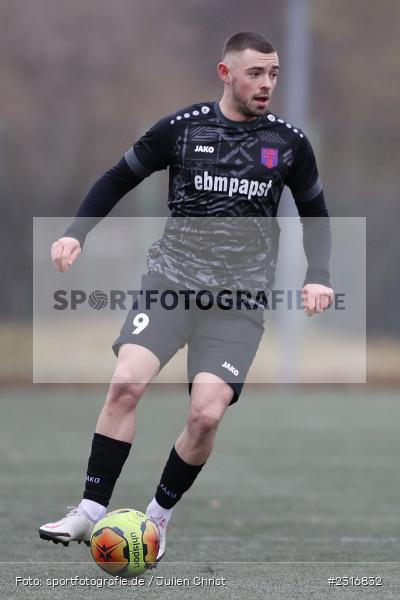 Hannes Scherer, Sepp-Endres-Sportanlage, Würzburg, 29.01.2022, BFV, sport, action, Fussball, Januar 2022, Saison 2021/2022, Landesfreundschaftsspiele, Verbandsliga Würrtemberg, Bayernliga Nord, FSV, WFV, FSV Hollenbach, Würzburger FV - Bild-ID: 2316832