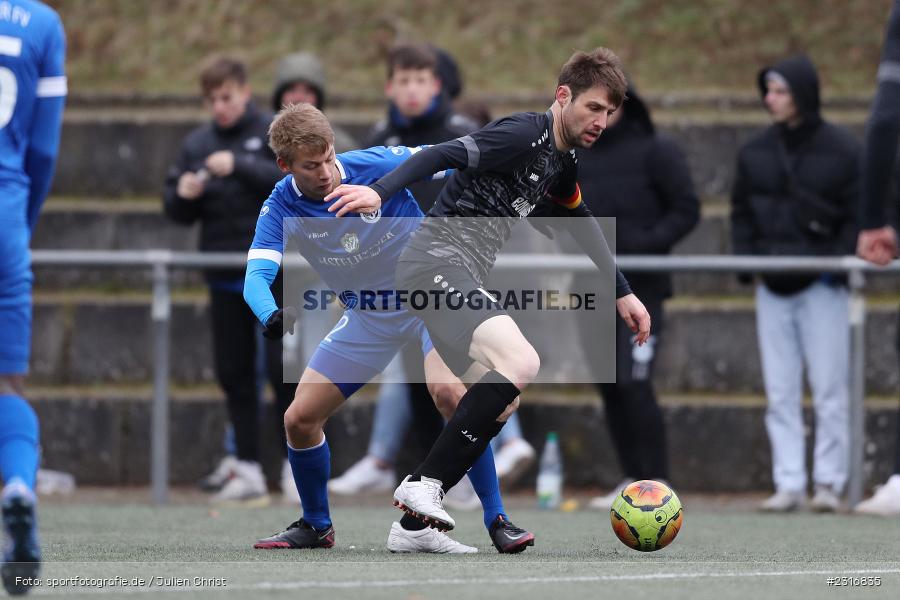 Christoph Rohmer, Sepp-Endres-Sportanlage, Würzburg, 29.01.2022, BFV, sport, action, Fussball, Januar 2022, Saison 2021/2022, Landesfreundschaftsspiele, Verbandsliga Würrtemberg, Bayernliga Nord, FSV, WFV, FSV Hollenbach, Würzburger FV - Bild-ID: 2316835