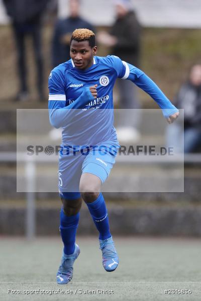 Mohamed Conte, Sepp-Endres-Sportanlage, Würzburg, 29.01.2022, BFV, sport, action, Fussball, Januar 2022, Saison 2021/2022, Landesfreundschaftsspiele, Verbandsliga Würrtemberg, Bayernliga Nord, FSV, WFV, FSV Hollenbach, Würzburger FV - Bild-ID: 2316836