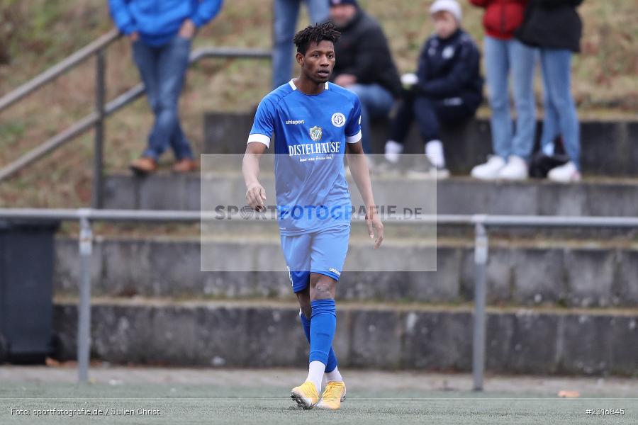 Essa Ganes, Sepp-Endres-Sportanlage, Würzburg, 29.01.2022, BFV, sport, action, Fussball, Januar 2022, Saison 2021/2022, Landesfreundschaftsspiele, Verbandsliga Würrtemberg, Bayernliga Nord, FSV, WFV, FSV Hollenbach, Würzburger FV - Bild-ID: 2316845