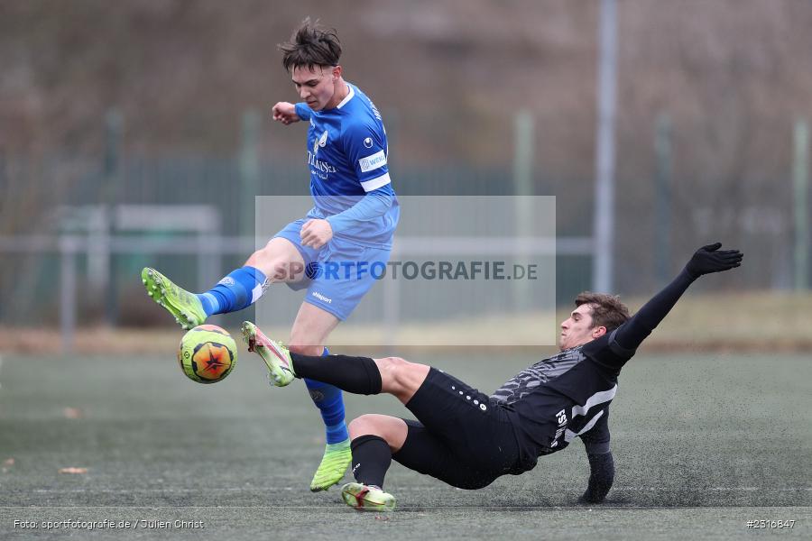 Marius Uhl, Sepp-Endres-Sportanlage, Würzburg, 29.01.2022, BFV, sport, action, Fussball, Januar 2022, Saison 2021/2022, Landesfreundschaftsspiele, Verbandsliga Würrtemberg, Bayernliga Nord, FSV, WFV, FSV Hollenbach, Würzburger FV - Bild-ID: 2316847 Marius Uhl, Sepp-Endres-Sportanlage, Würzburg, 29.01.2022, BFV, sport, action, Fussball, Januar 2022, Saison 2021/2022, Landesfreundschaftsspiele, Verbandsliga Würrtemberg, Bayernliga Nord, FSV, WFV, FSV Hollenbach, Würzburger FV - Bild-ID: 2316847