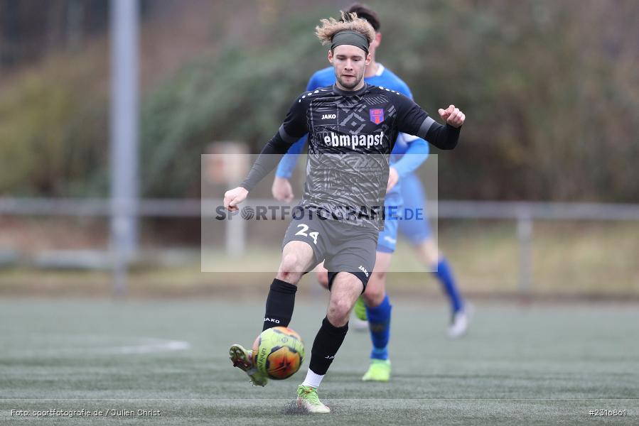 Noah Krieger, Sepp-Endres-Sportanlage, Würzburg, 29.01.2022, BFV, sport, action, Fussball, Januar 2022, Saison 2021/2022, Landesfreundschaftsspiele, Verbandsliga Würrtemberg, Bayernliga Nord, FSV, WFV, FSV Hollenbach, Würzburger FV - Bild-ID: 2316861