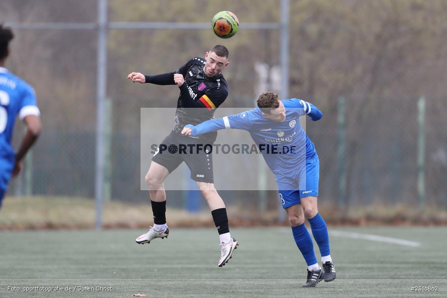 Hannes Scherer, Sepp-Endres-Sportanlage, Würzburg, 29.01.2022, BFV, sport, action, Fussball, Januar 2022, Saison 2021/2022, Landesfreundschaftsspiele, Verbandsliga Würrtemberg, Bayernliga Nord, FSV, WFV, FSV Hollenbach, Würzburger FV - Bild-ID: 2316862