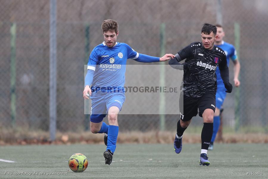 Erik Schnell-Kretschmer, Sepp-Endres-Sportanlage, Würzburg, 29.01.2022, BFV, sport, action, Fussball, Januar 2022, Saison 2021/2022, Landesfreundschaftsspiele, Verbandsliga Würrtemberg, Bayernliga Nord, FSV, WFV, FSV Hollenbach, Würzburger FV - Bild-ID: 2316870