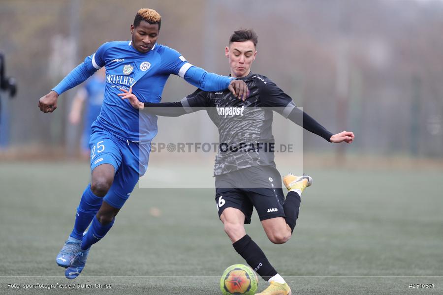 Hannes Limbach, Sepp-Endres-Sportanlage, Würzburg, 29.01.2022, BFV, sport, action, Fussball, Januar 2022, Saison 2021/2022, Landesfreundschaftsspiele, Verbandsliga Würrtemberg, Bayernliga Nord, FSV, WFV, FSV Hollenbach, Würzburger FV - Bild-ID: 2316871