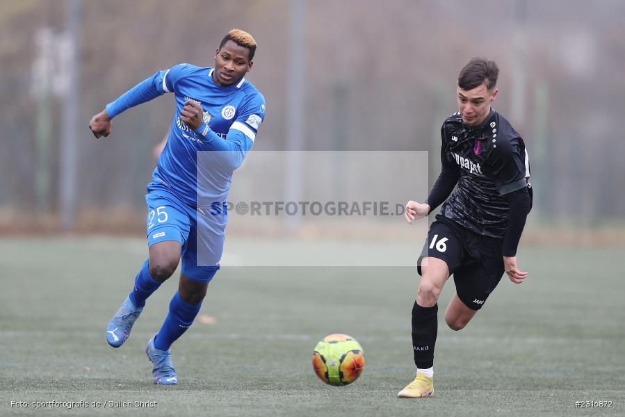 Hannes Limbach, Sepp-Endres-Sportanlage, Würzburg, 29.01.2022, BFV, sport, action, Fussball, Januar 2022, Saison 2021/2022, Landesfreundschaftsspiele, Verbandsliga Würrtemberg, Bayernliga Nord, FSV, WFV, FSV Hollenbach, Würzburger FV - Bild-ID: 2316872