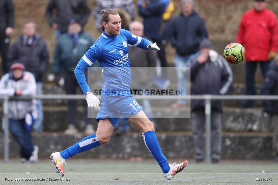 Gudmundur Hafsteinsson, Sepp-Endres-Sportanlage, Würzburg, 29.01.2022, BFV, sport, action, Fussball, Januar 2022, Saison 2021/2022, Landesfreundschaftsspiele, Verbandsliga Würrtemberg, Bayernliga Nord, FSV, WFV, FSV Hollenbach, Würzburger FV - Bild-ID: 2316873