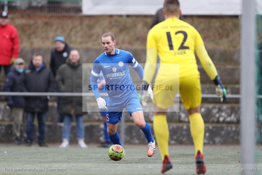 Gudmundur Hafsteinsson, Sepp-Endres-Sportanlage, Würzburg, 29.01.2022, BFV, sport, action, Fussball, Januar 2022, Saison 2021/2022, Landesfreundschaftsspiele, Verbandsliga Würrtemberg, Bayernliga Nord, FSV, WFV, FSV Hollenbach, Würzburger FV - Bild-ID: 2316874