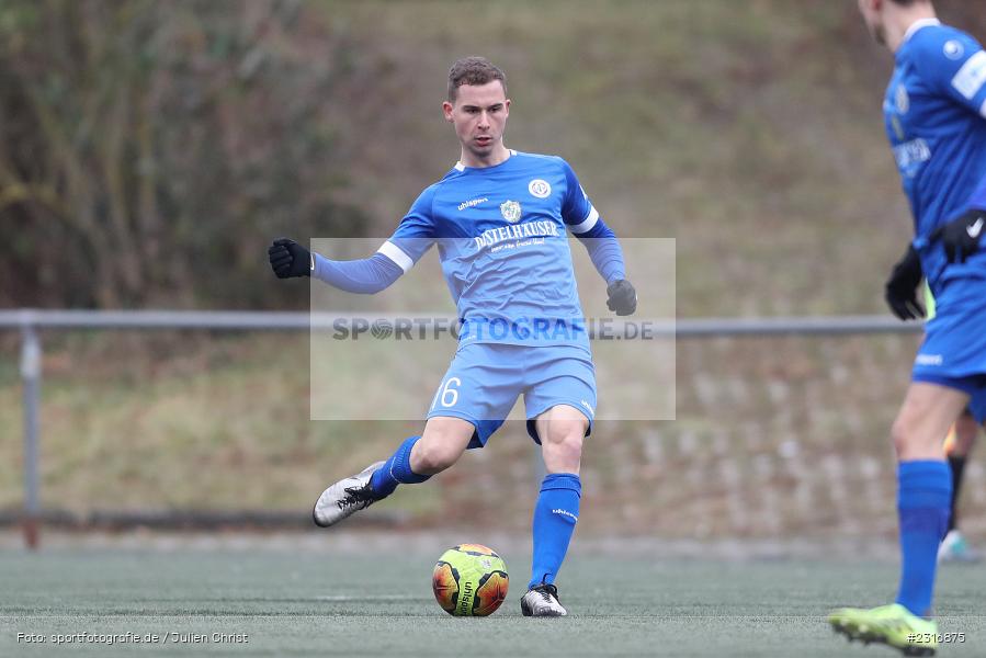 Lukas Imgrund, Sepp-Endres-Sportanlage, Würzburg, 29.01.2022, BFV, sport, action, Fussball, Januar 2022, Saison 2021/2022, Landesfreundschaftsspiele, Verbandsliga Würrtemberg, Bayernliga Nord, FSV, WFV, FSV Hollenbach, Würzburger FV - Bild-ID: 2316875