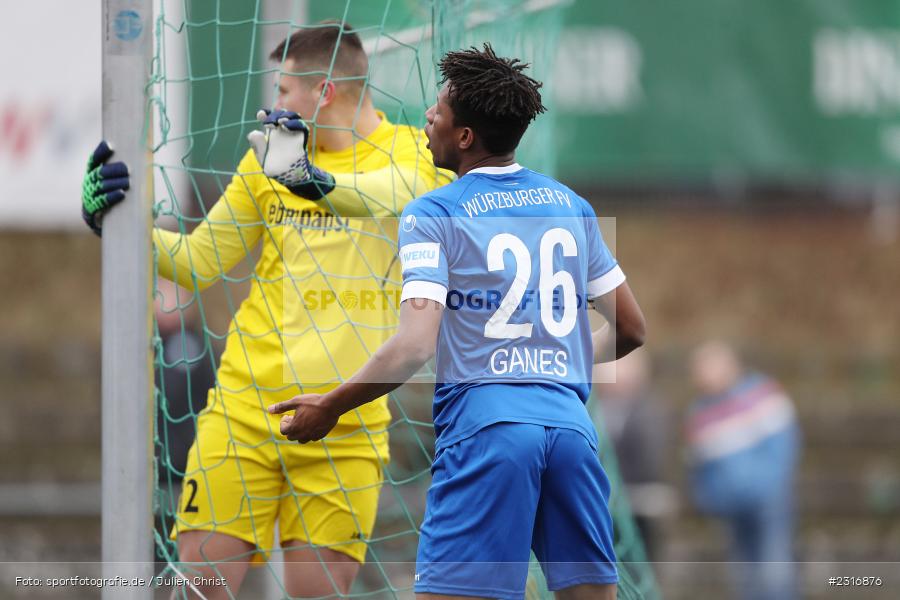 Essa Ganes, Sepp-Endres-Sportanlage, Würzburg, 29.01.2022, BFV, sport, action, Fussball, Januar 2022, Saison 2021/2022, Landesfreundschaftsspiele, Verbandsliga Würrtemberg, Bayernliga Nord, FSV, WFV, FSV Hollenbach, Würzburger FV - Bild-ID: 2316876