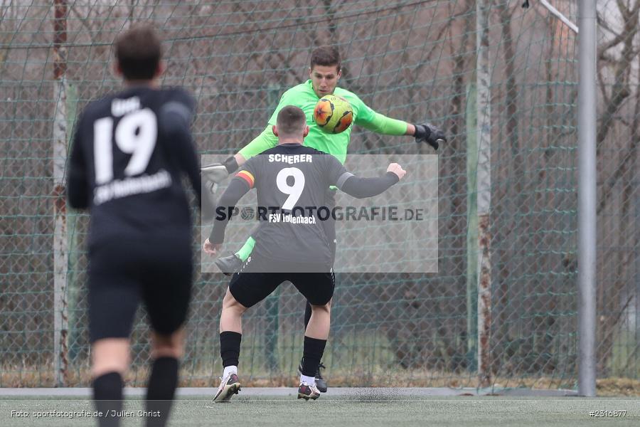 Andre Koob, Sepp-Endres-Sportanlage, Würzburg, 29.01.2022, BFV, sport, action, Fussball, Januar 2022, Saison 2021/2022, Landesfreundschaftsspiele, Verbandsliga Würrtemberg, Bayernliga Nord, FSV, WFV, FSV Hollenbach, Würzburger FV - Bild-ID: 2316877