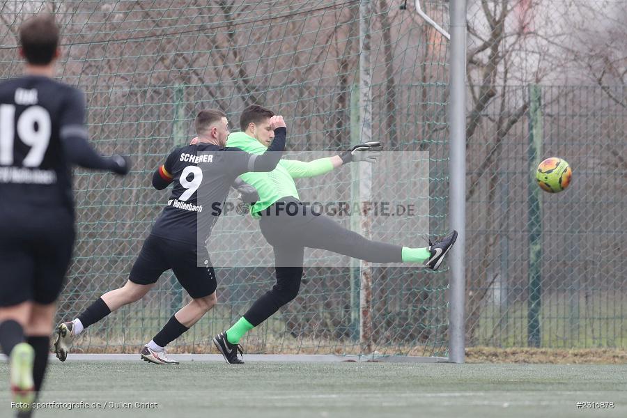 Andre Koob, Sepp-Endres-Sportanlage, Würzburg, 29.01.2022, BFV, sport, action, Fussball, Januar 2022, Saison 2021/2022, Landesfreundschaftsspiele, Verbandsliga Würrtemberg, Bayernliga Nord, FSV, WFV, FSV Hollenbach, Würzburger FV - Bild-ID: 2316878