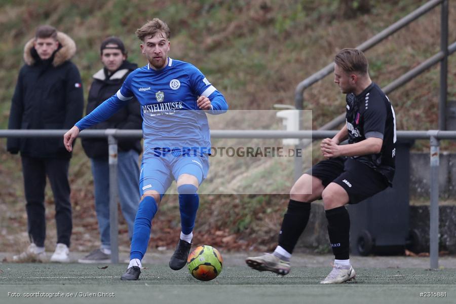 Calvin Gehret, Sepp-Endres-Sportanlage, Würzburg, 29.01.2022, BFV, sport, action, Fussball, Januar 2022, Saison 2021/2022, Landesfreundschaftsspiele, Verbandsliga Würrtemberg, Bayernliga Nord, FSV, WFV, FSV Hollenbach, Würzburger FV - Bild-ID: 2316881