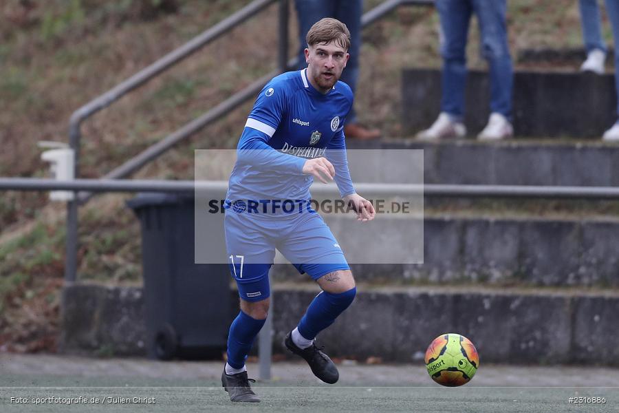 Calvin Gehret, Sepp-Endres-Sportanlage, Würzburg, 29.01.2022, BFV, sport, action, Fussball, Januar 2022, Saison 2021/2022, Landesfreundschaftsspiele, Verbandsliga Würrtemberg, Bayernliga Nord, FSV, WFV, FSV Hollenbach, Würzburger FV - Bild-ID: 2316886