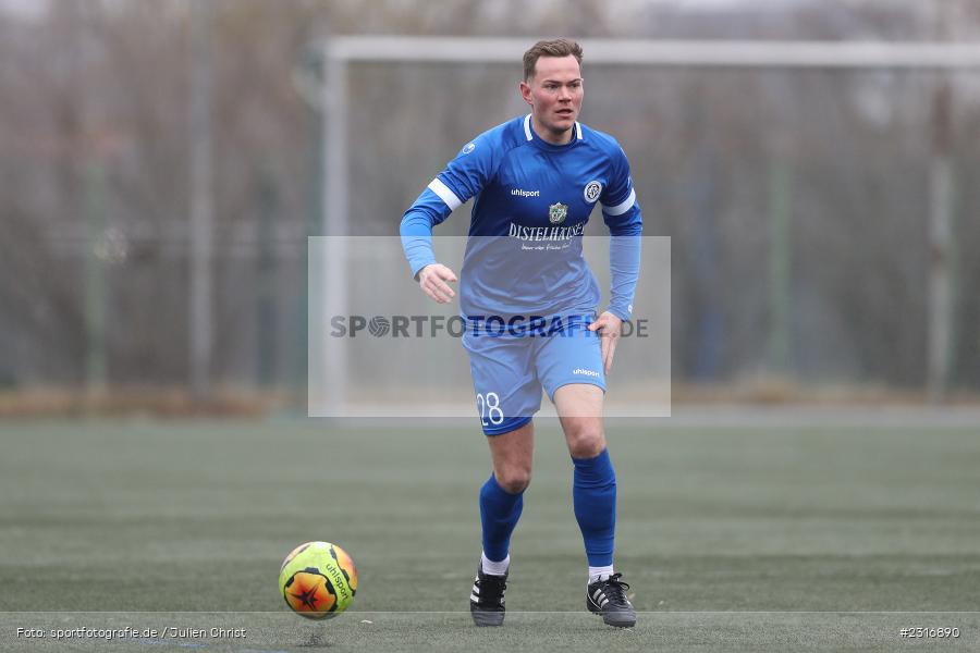 Marc Hänschke, Sepp-Endres-Sportanlage, Würzburg, 29.01.2022, BFV, sport, action, Fussball, Januar 2022, Saison 2021/2022, Landesfreundschaftsspiele, Verbandsliga Würrtemberg, Bayernliga Nord, FSV, WFV, FSV Hollenbach, Würzburger FV - Bild-ID: 2316890